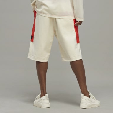 Shorts Stretch Terry Y-3 Branco Homem Y-3