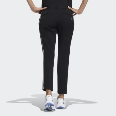 Women Golf Black 3-Stripes Jogger Pants