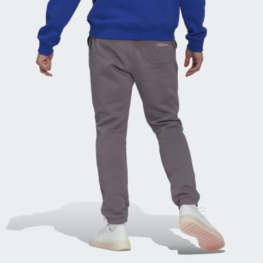 Men Sportswear Grey Fleece Joggers