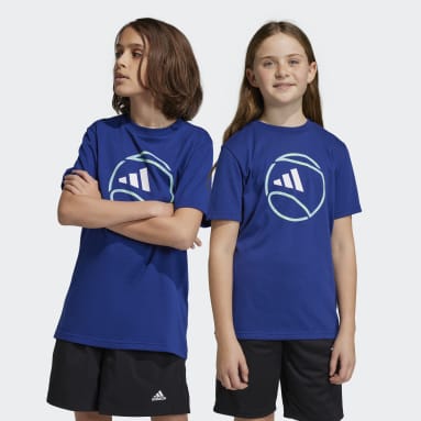 AEROREADY Tennis Graphic T-skjorte Blå