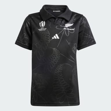Jeugd 8-16 Jaar Rugby All Blacks Rugby Thuisshirt Kids