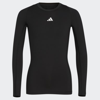 Youth Sportswear Black Long Sleeve Techfit Top