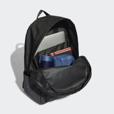 Training Black Classic 3-Stripes Horizontal Backpack