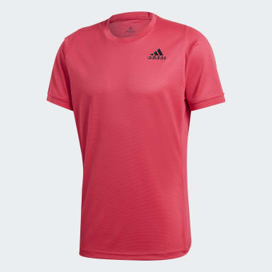 Mænd Tennis Pink FreeLift Solid Tennis HEAT.RDY T-shirt