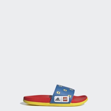 Ojotas adidas adilette Comfort x LEGO® Niños Azul Niño Sportswear