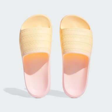 Sandalias Adilette Ayoon Naranjo Mujer Originals