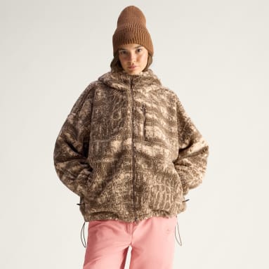 Giacca adidas By Stella McCartney Full Zip Printed Winter Fleece
