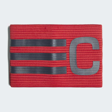 Brazalete de capitán para fútbol (UNISEX) Rojo Fútbol