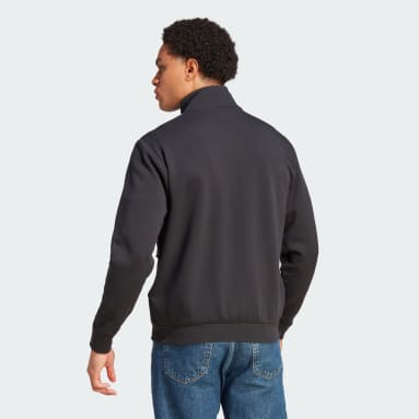 Männer Rugby All Blacks Rugby Anthem Jacke Schwarz