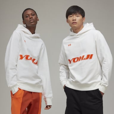 Y-3 White Y-3 Graphic Hoodie