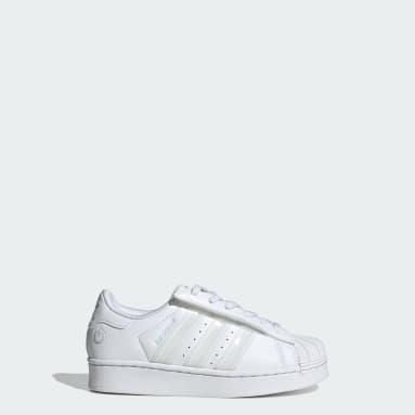 Calzado para niños Superstar con luces LED y cordones elásticos con cierre de comodidad