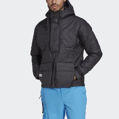 Muži TERREX čierna Vetrovka TERREX Free Hiker Made To Be Remade Padded
