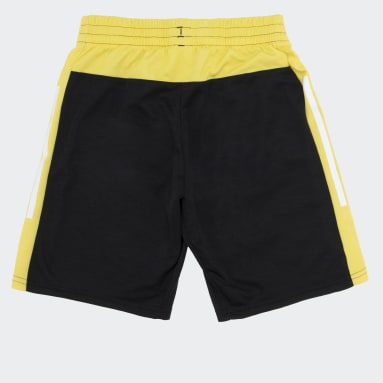 Girls Training Black COLORBLOCK 3 STRIPES ADI SHORTS