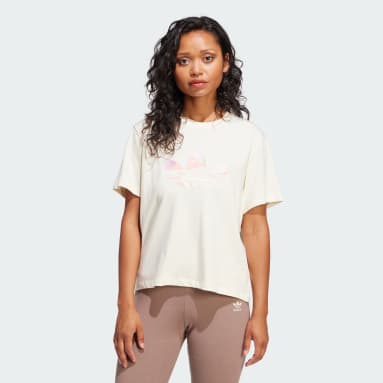 Camo Crop Infilled Logo Tee