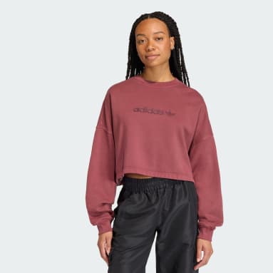 SWEAT-SHIRT ESSENTIALS LINEAR CROPPED