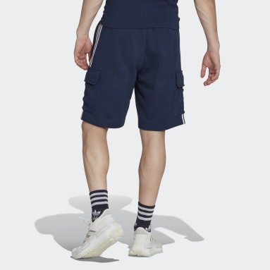 Short Adicolor Classics 3-Stripes Cargo Bleu Hommes Originals