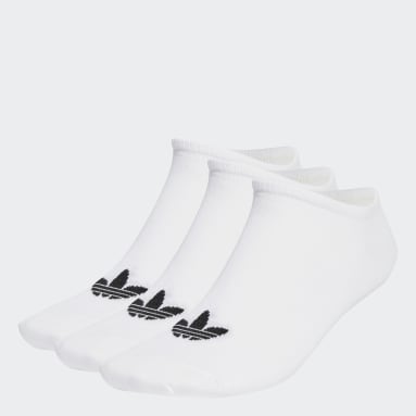 Originals Trefoil Liner Socken, 6 Paar Weiß