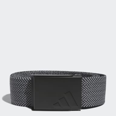 Heren Golf zwart Reversible Stretch Golf Riem