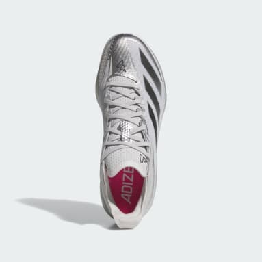 Adizero Electric+ Silver Speed Baseball Cleats