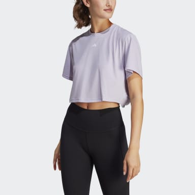 Women Training Purple Studio Tee