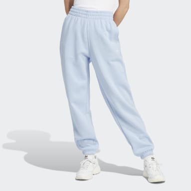 Baby blue adidas deals sweatpants