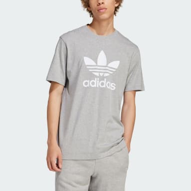 adidas Workout Pump Cover-Up Tee - Grey