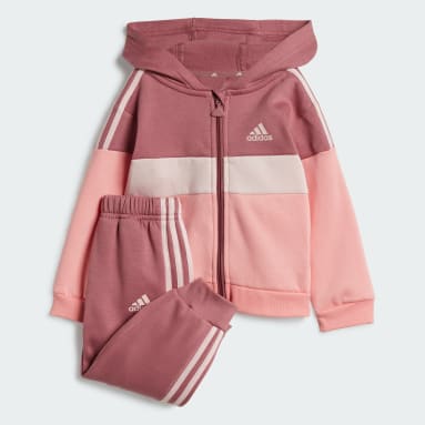 Adidas baby trainingspak roze hotsell