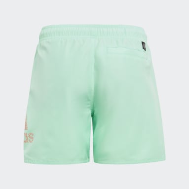 Short da nuoto Logo CLX Verde Ragazzo Sportswear