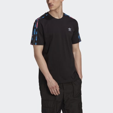 Homme T-shirts T-shirts adidas Polo Jacquard Synthétique adidas pour homme en coloris Noir 