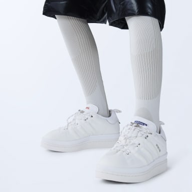 Originals White Moncler x adidas Originals Campus Shoes