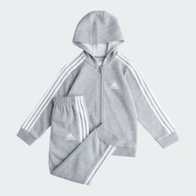 Grey adidas tracksuit mens sales