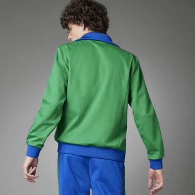 Chamarra Adicolor Heritage Now Striped Verde Hombre Originals