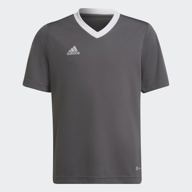 Camiseta Entrada 22 Gris Niño Fútbol