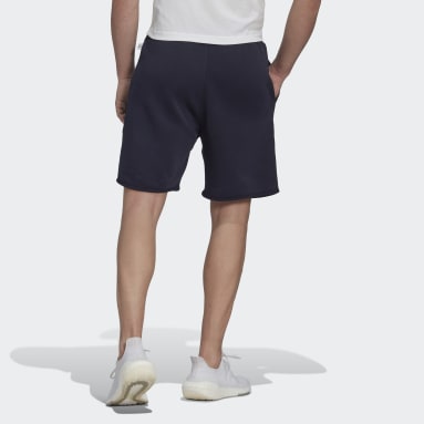 Men Sportswear Blue Studio Lounge Fleece Shorts
