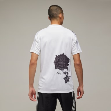 Men Y-3 White Y-3 Real Madrid Pre-Match Jersey