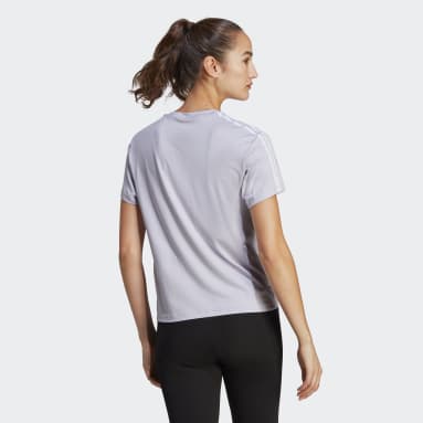 T-shirt AEROREADY Train Essentials 3-Stripes Pourpre Femmes Training Et Fitness