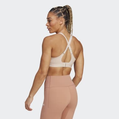 Buy Adidas womens stronger soft sports bra grey combo Online