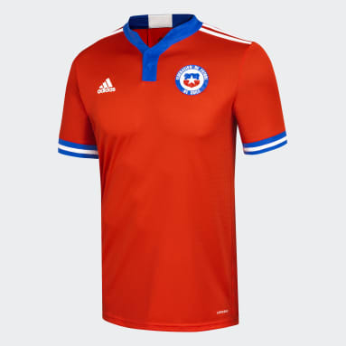 Camiseta Local Selección Chilena Rojo Hombre Fútbol