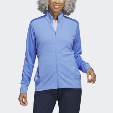 Veste Textured Full-Zip Bleu Femmes Golf