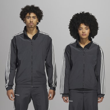 Casaca Pharrell Williams Shell (Unisex) Plomo Originals