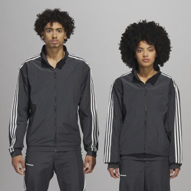 Men's Originals Grey Pharrell Williams Shell Jacket (Gender Neutral)