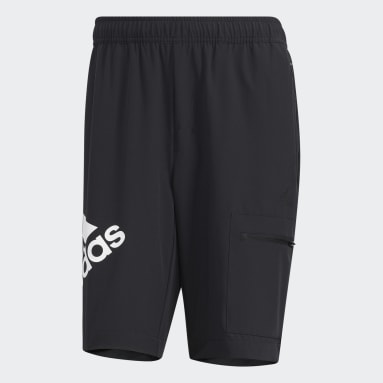 Men Sportswear Black BrandLove Woven Shorts