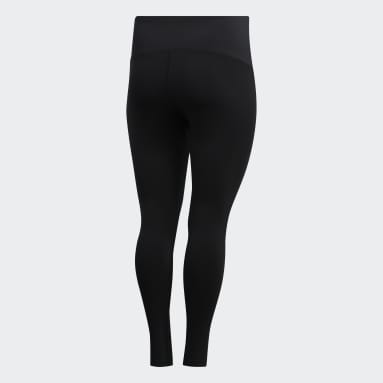 Believe This Solid 7/8 Tights​​ (Plus Size) Czerń