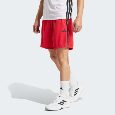 Train Essentials Piqué 3-Stripes Training Shorts