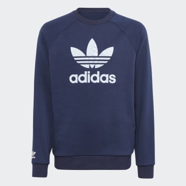 Sudadera cuello redondo adidas Rekive