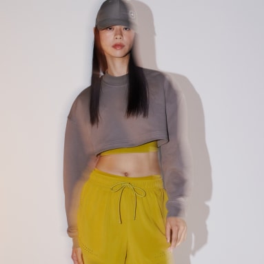 เสื้อวอร์มทรงครอป adidas by Stella McCartney TrueCasuals