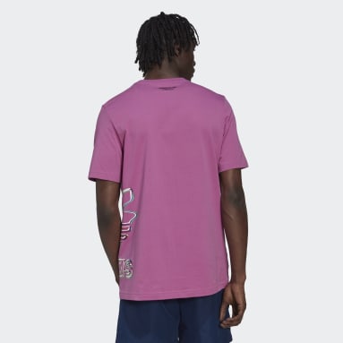 Remera Hyperreal Manga Corta Violeta Hombre Originals