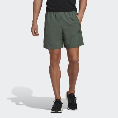 Men Training Green AEROREADY Designed to Move Woven Sport Shorts