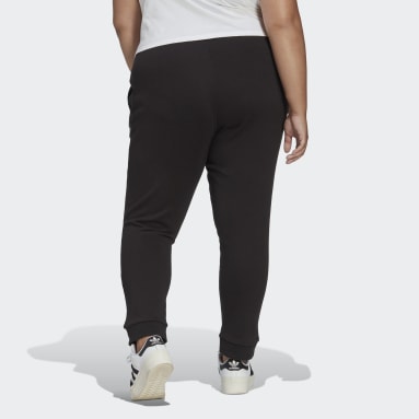 Women Originals Black Adicolor Essentials Pants (Plus Size)