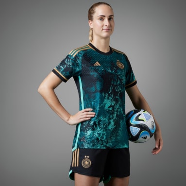 Ženy Futbal tyrkysová Dres Germany Women's Team 23 Away Authentic